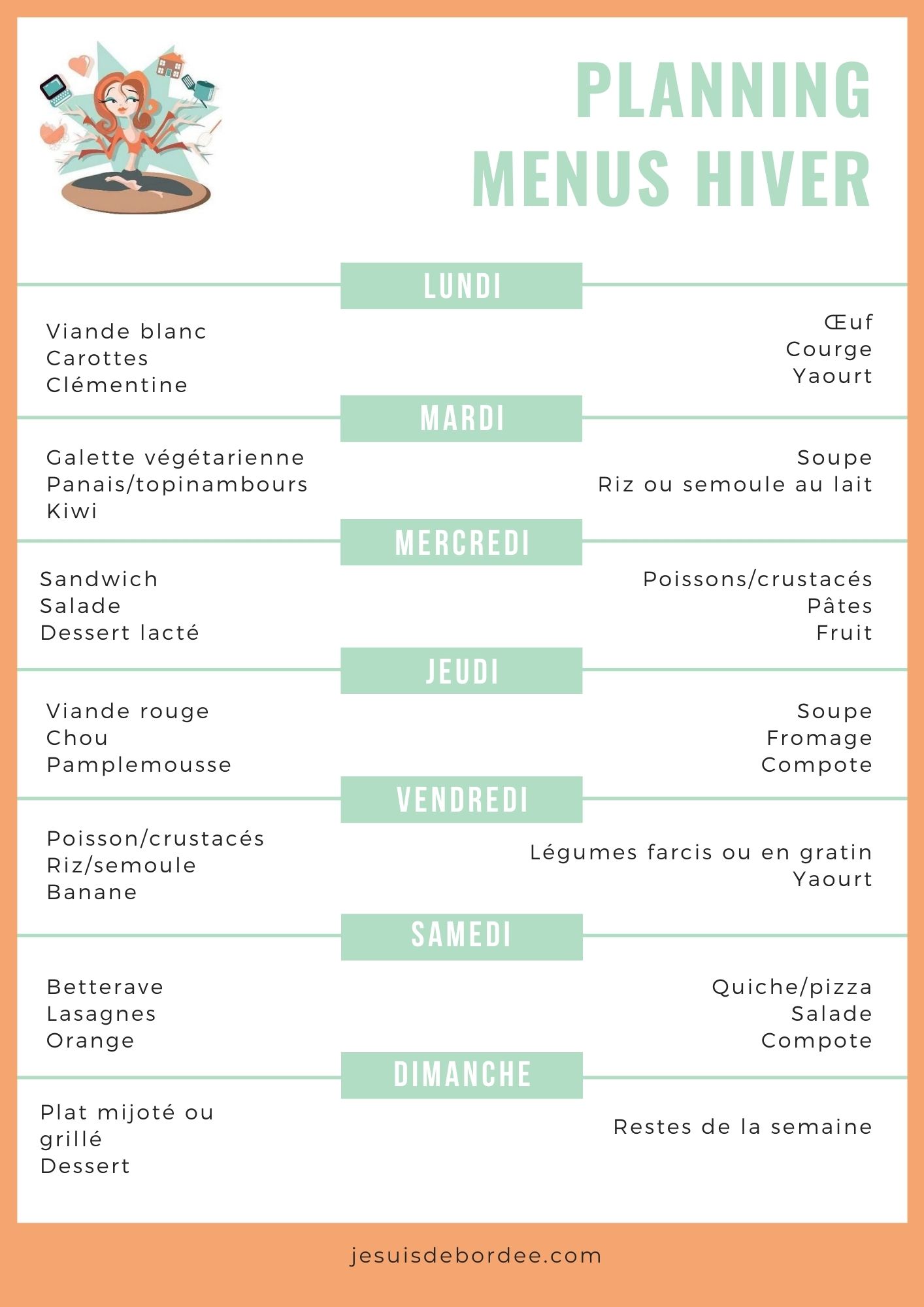 Idee Menu Minceur Hiver 2025 Elora Meaghan