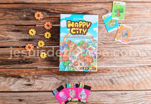Happy City jeu famille société