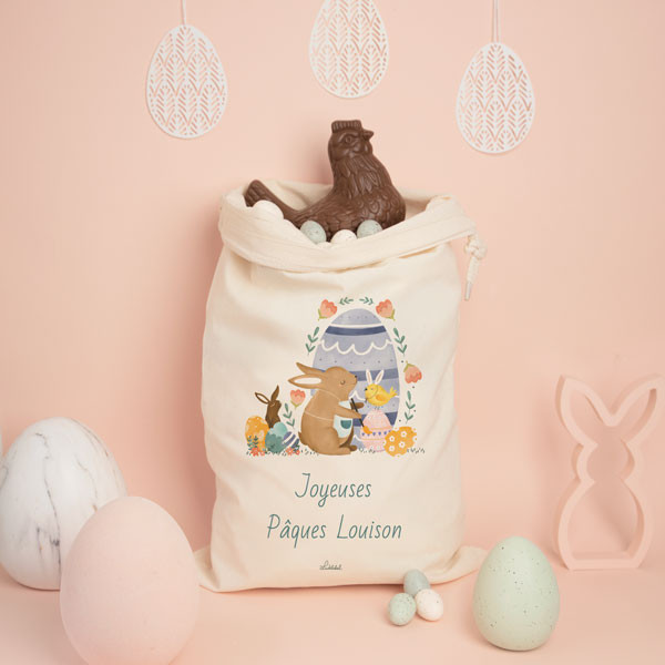 Sac chasse aux oeufs