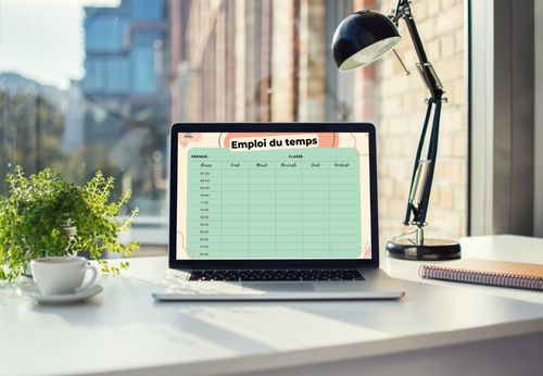 Emploi du temps à imprimer