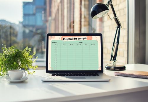 emploi du temps à imprimer