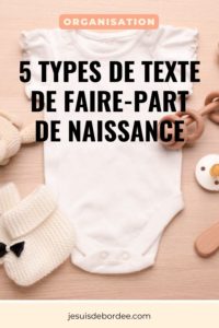 texte faire-part de naissance