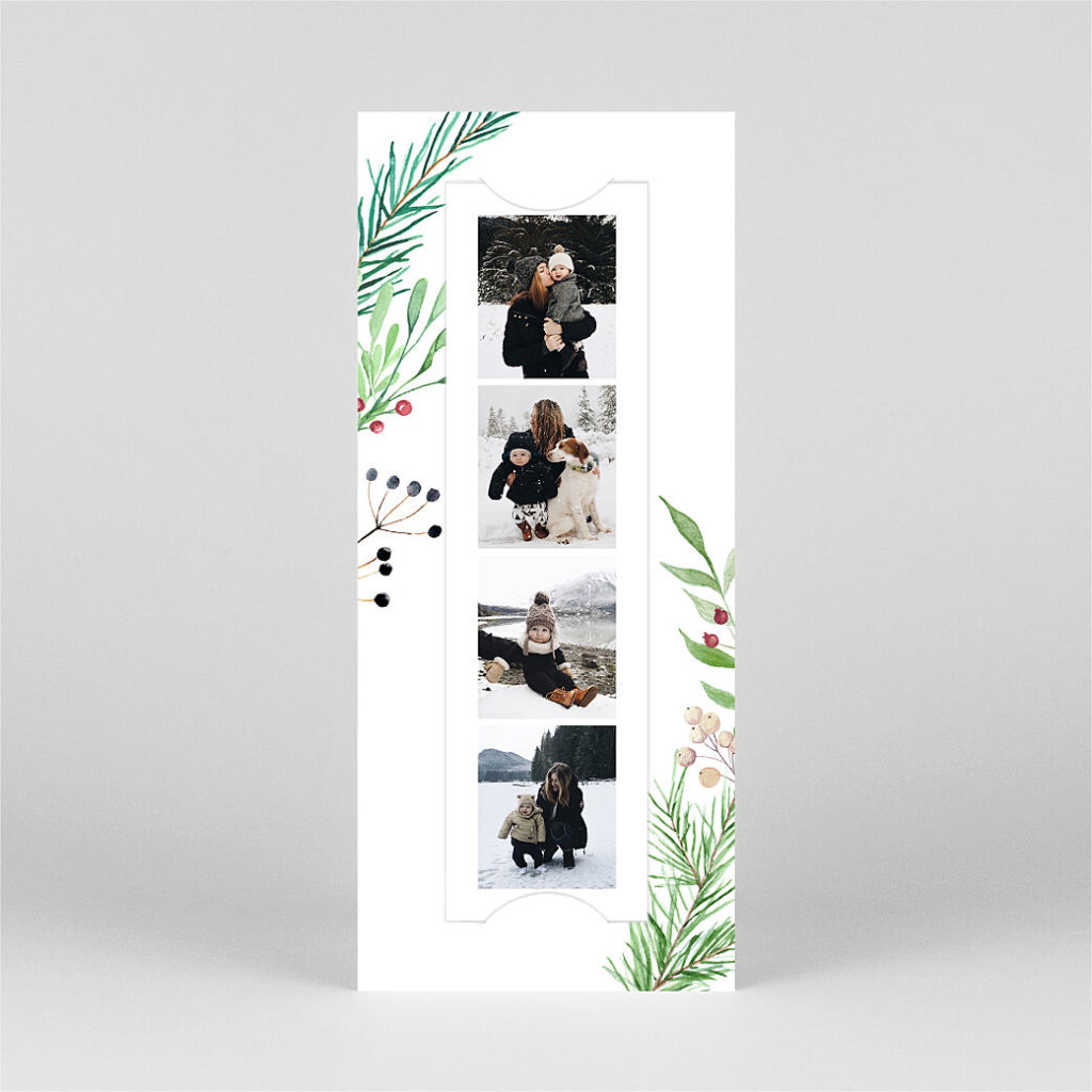 carte de Noël Rosemood