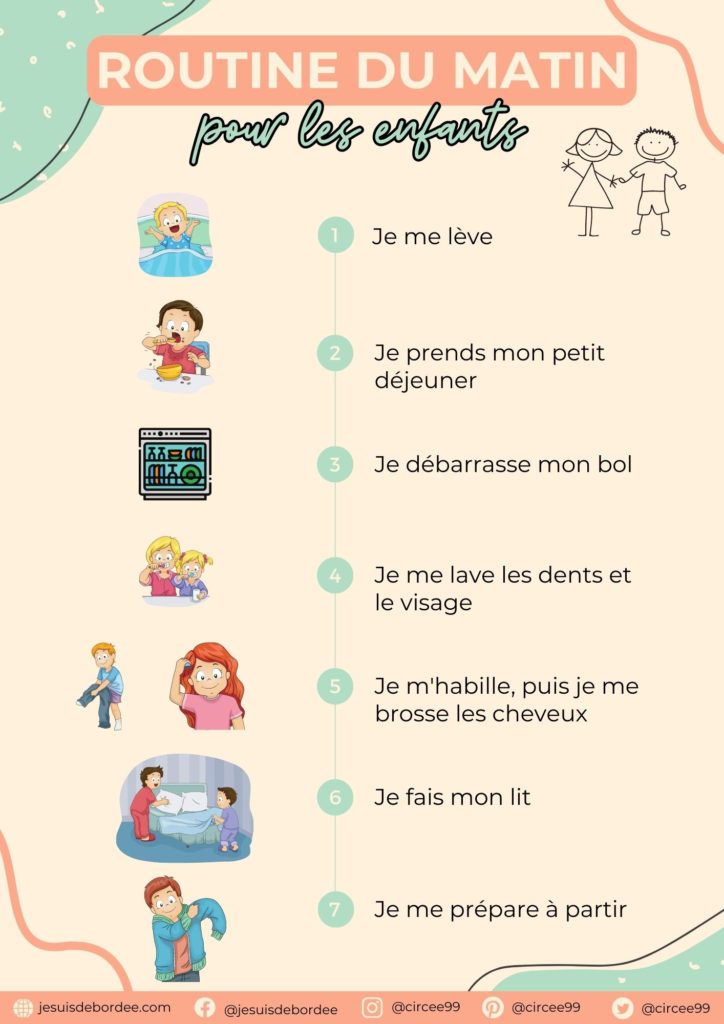 Routine matinale pour l'école, 8 conseils pour un lever en douceur