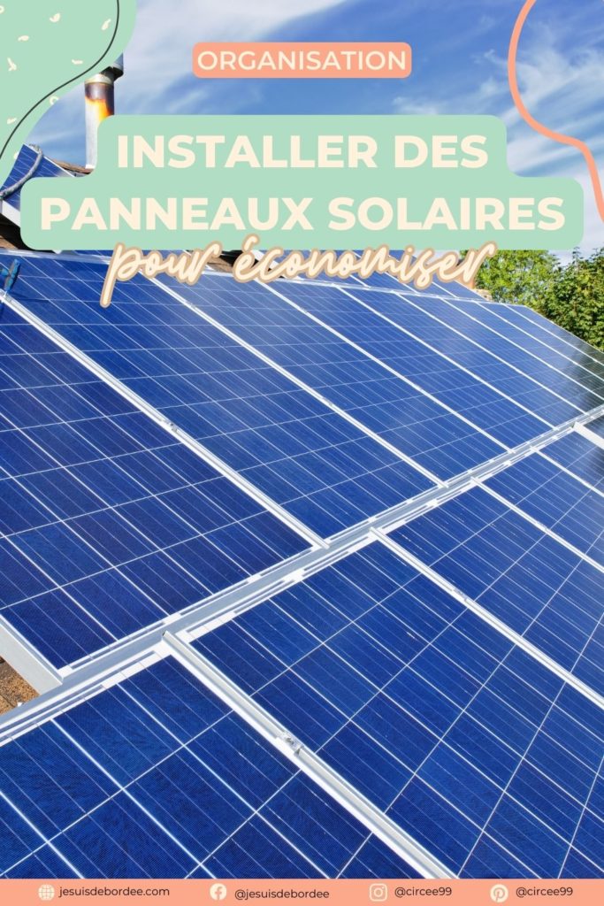 Installer des panneaux solaires