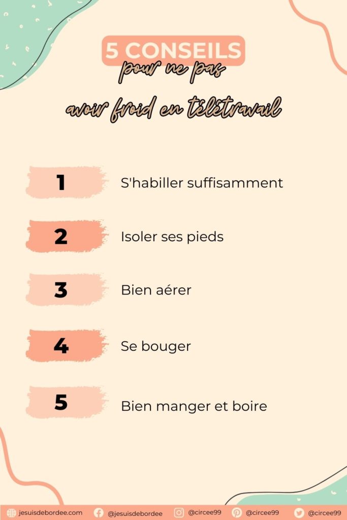 froid télétravail