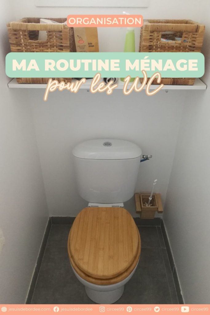 routine ménage WC