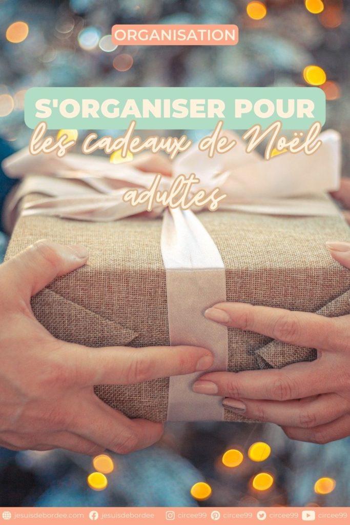 S'organiser pour les cadeaux de Noël adultes