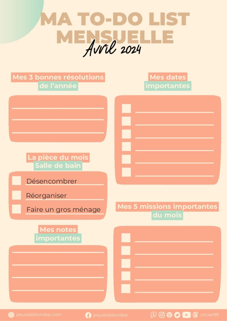 Je suis débordée