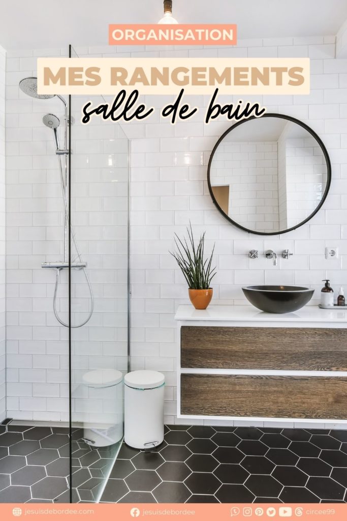 rangements salle de bain