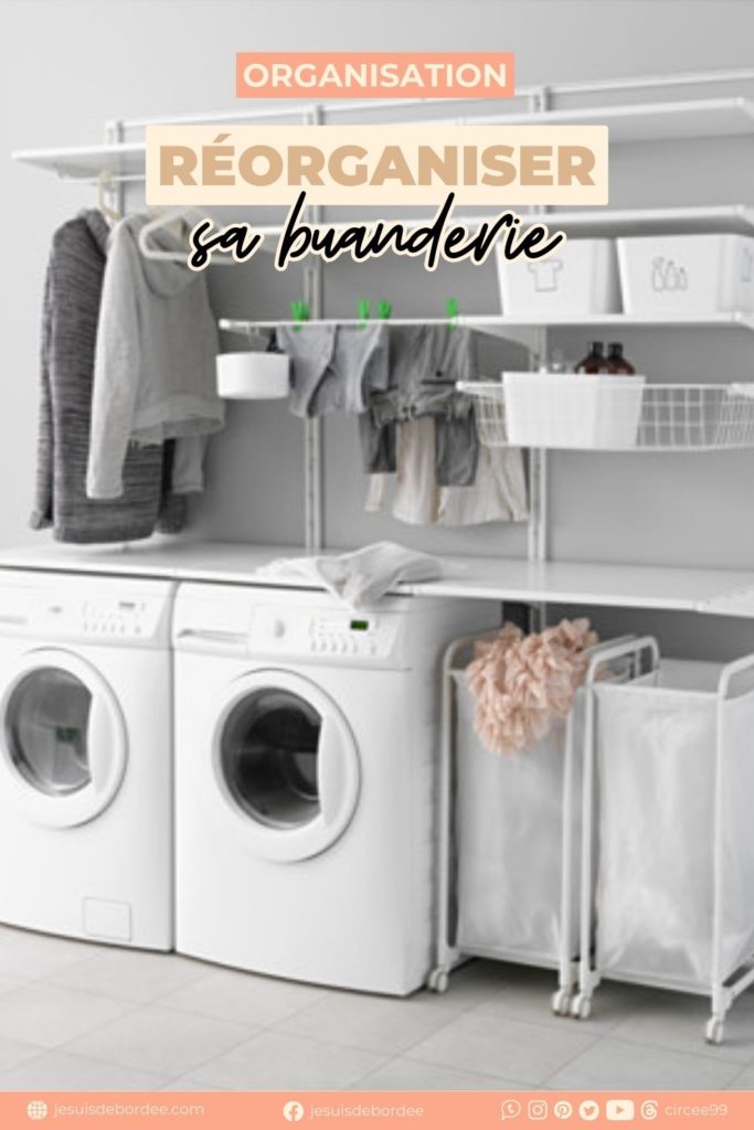 réorganiser sa buanderie