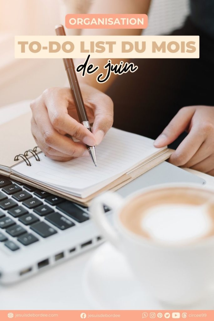 to do list juin