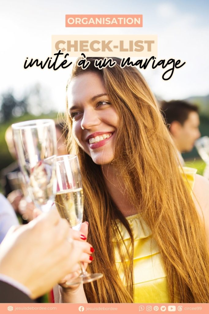 invité à un mariage