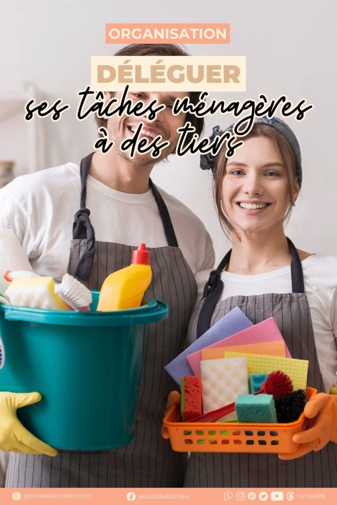 déléguer tâches ménagères