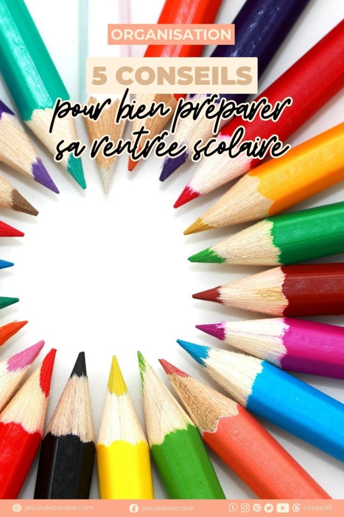 préparer sa rentrée scolaire