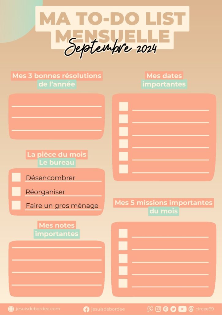 Je suis débordée