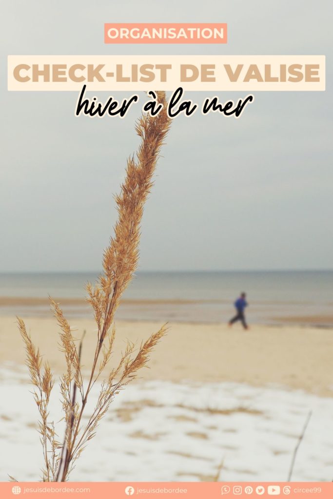 Check list valise hiver mer