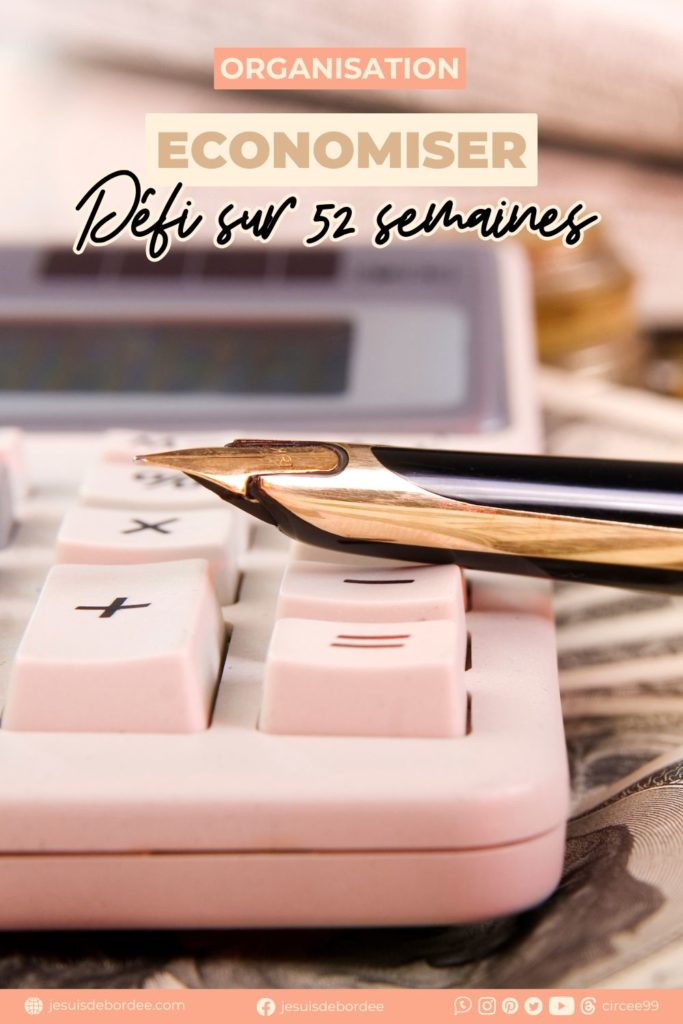 économiser 52 semaines défi budgétaire