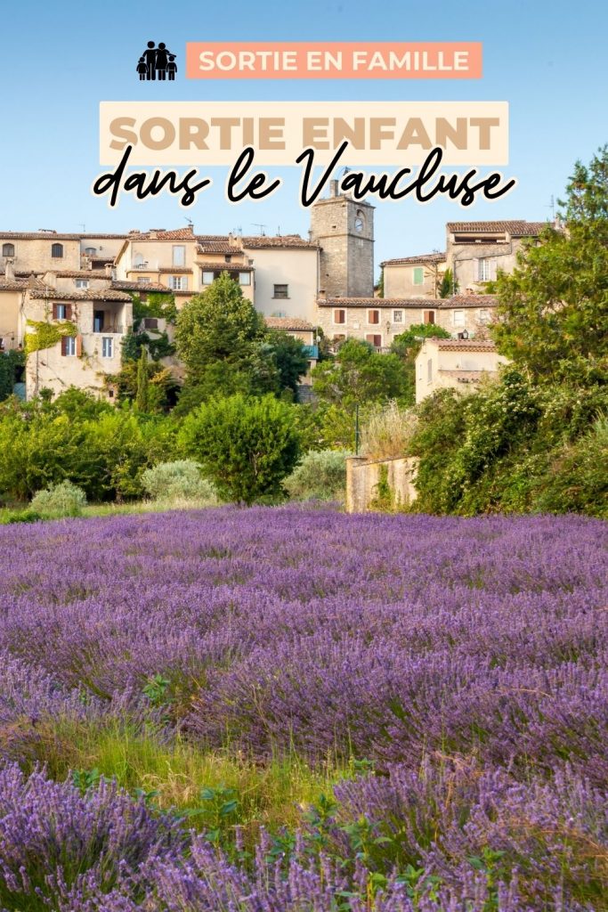 sortie enfant Vaucluse