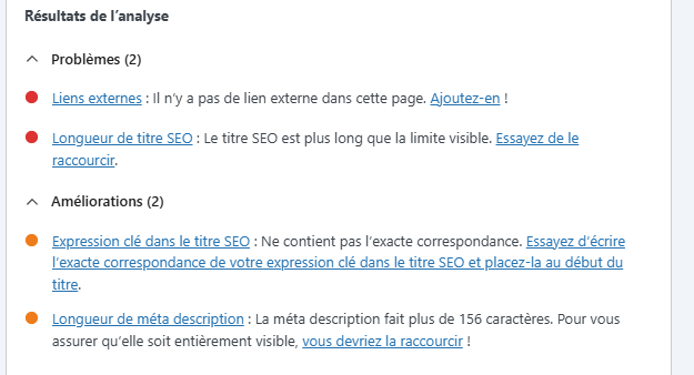 Je suis débordée